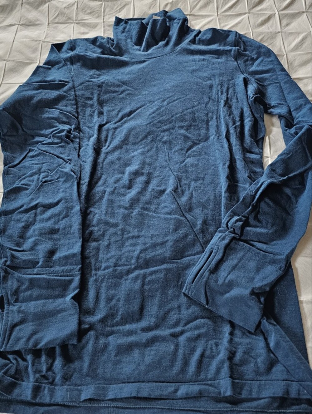 Athleta Foresthill Ascent Wool Blend Turtleneck In XL